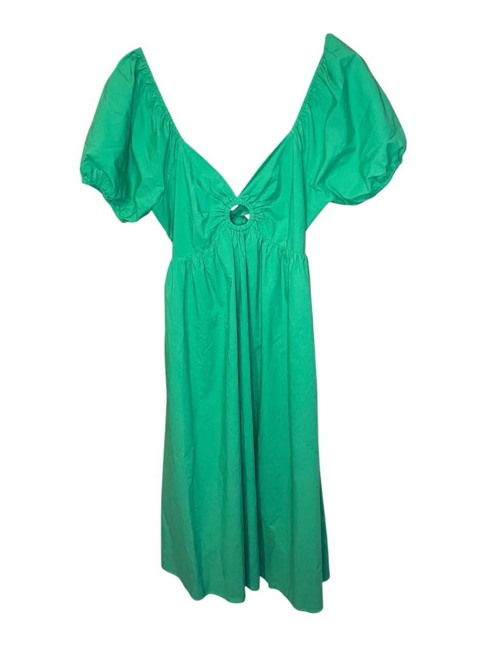 Sugarlips Sadie O Ring Tie Back Midi Dress Medium - Picture 4 of 4